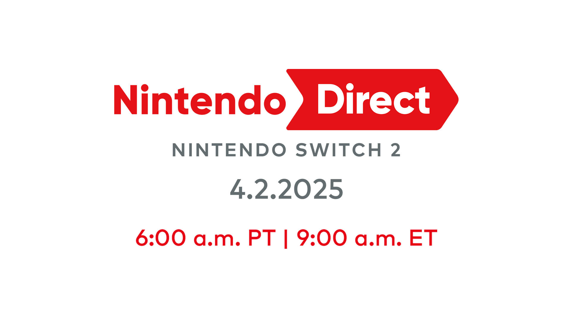 Nintendo Direct do Switch 2 acontece amanhã; Saiba como e quando assistir ao evento