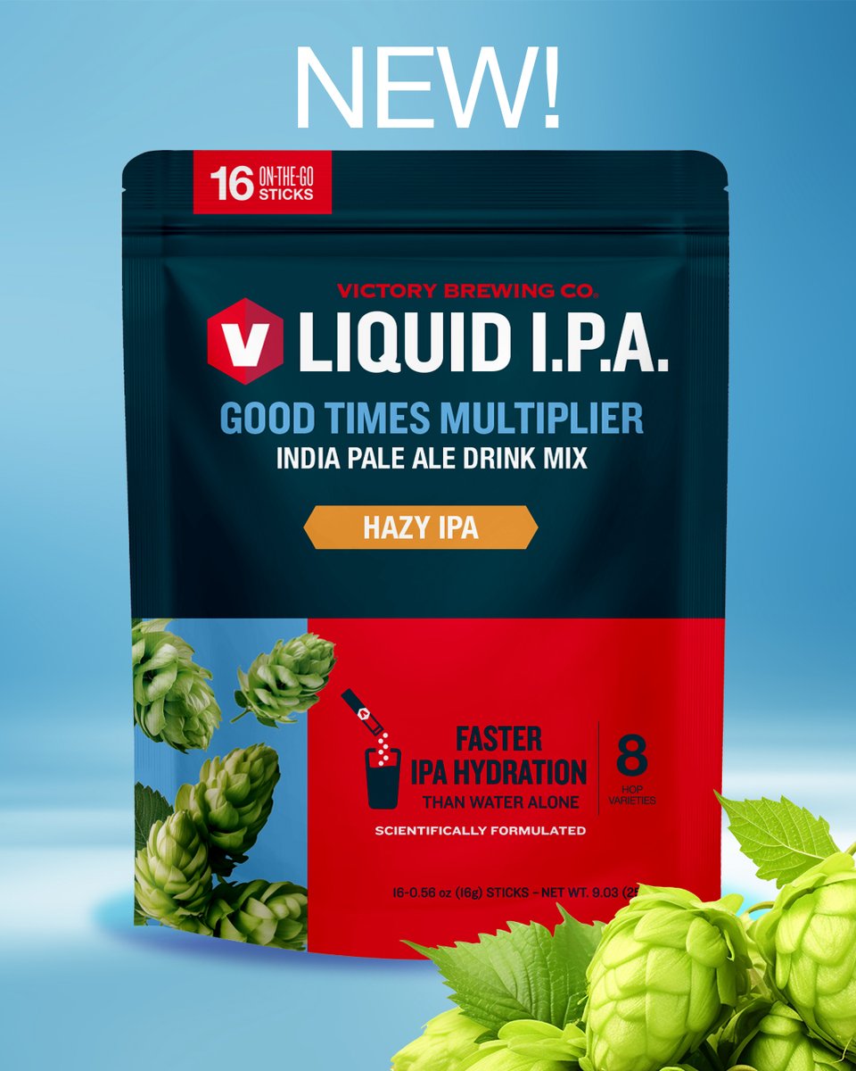 BIG NEWS🚨 Introducing LIQUID I.P.A. – this summer's ultimate on-the-go solution for IPA lovers. Beer. Anywhere. Anytime. – Just add water! Scientifically formulated to help you replenish, rally &amp; repeat. Because cans are heavy, and fun should be light. Available soon.