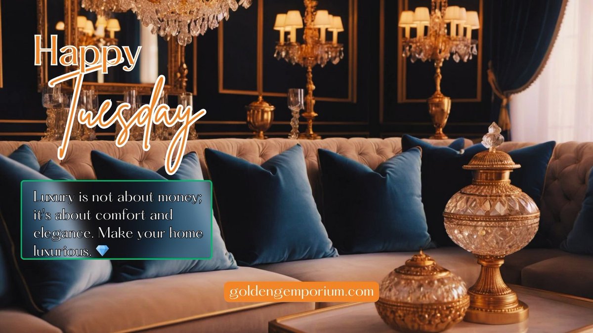 Luxury is not about money; it's about comfort and elegance. Make your home luxurious. 💎 #luxuryliving