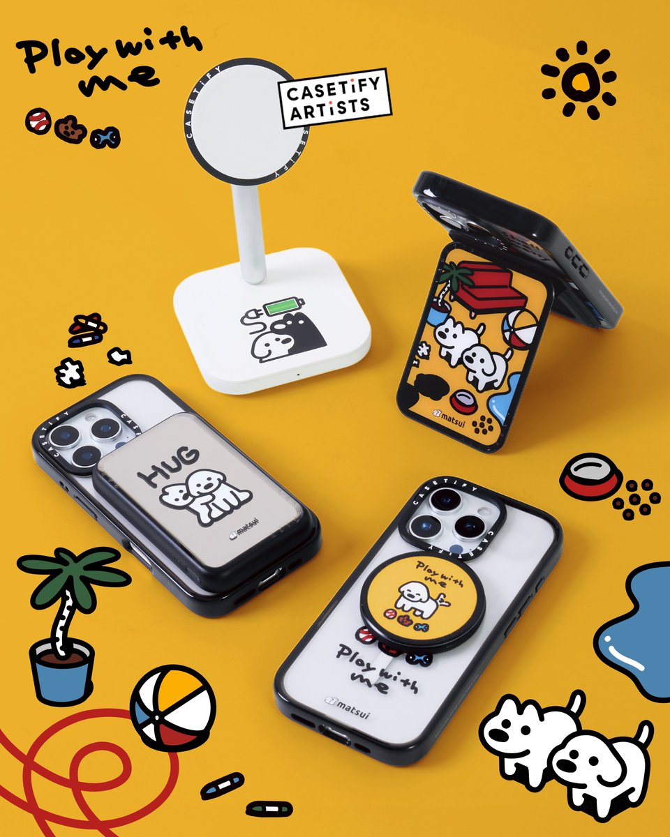 matsui × CASETiFY🐶✌️