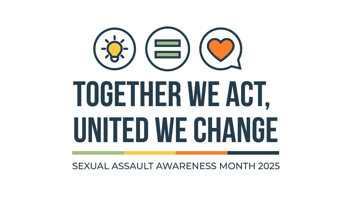 Today is, #SAAMDayOfAction Wear teal to show your support and help raise awareness.  Share a group or individual photo and cross-post on other social media pages using #SAAM  #SupportSurvivors #EndSexualViolence nsvrc.org/saam/2025/day-…