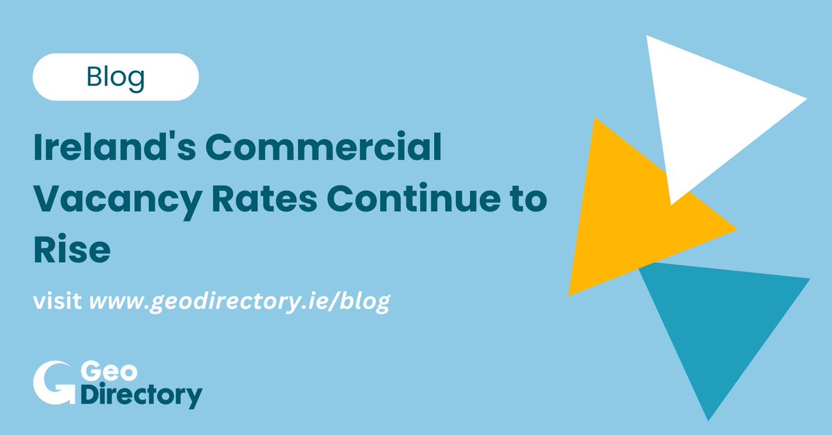📢 Ireland’s Commercial Vacancy Rate Hits Record High

The latest GeoDirectory Commercial Buildings Report reveals a 14.5% national vacancy rate, the highest on record. With 30,635 vacant commercial units, the report highlights key regional trends.

🔗 ow.ly/UCrA50VscM9