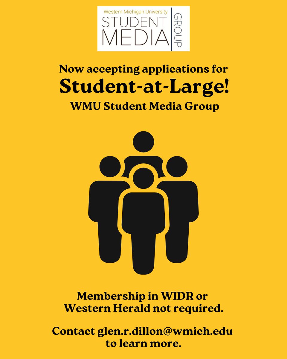 Apply for WIDR Leadership positions on Handshake! 💽📻