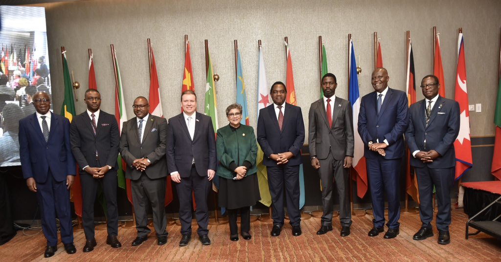 An honour to join President @Hichilema &amp; 🇿🇲🇫🇮🇲🇼Ministers for a power-packed opening of the 3rd #LDCFutureForum . 

With 250+ participants from over 50 countries, I look forward to the rich discussions over the next days as we advance resilience &amp; sustainable progress for #LDCs.
