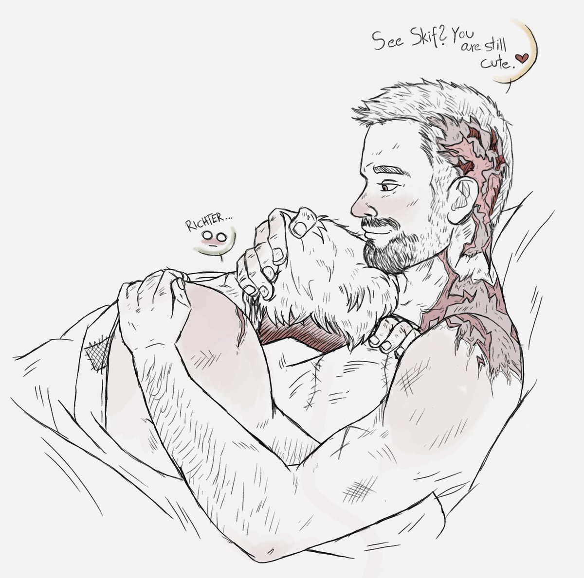 tea_n_snuggles's tweet photo. Based on @belegven_ comment on my last post...this needed to be done 😂
#Stalker2 #stalkerheartofchornobyl #skifter #skif #richter https://t.co/EkakzdkMMB