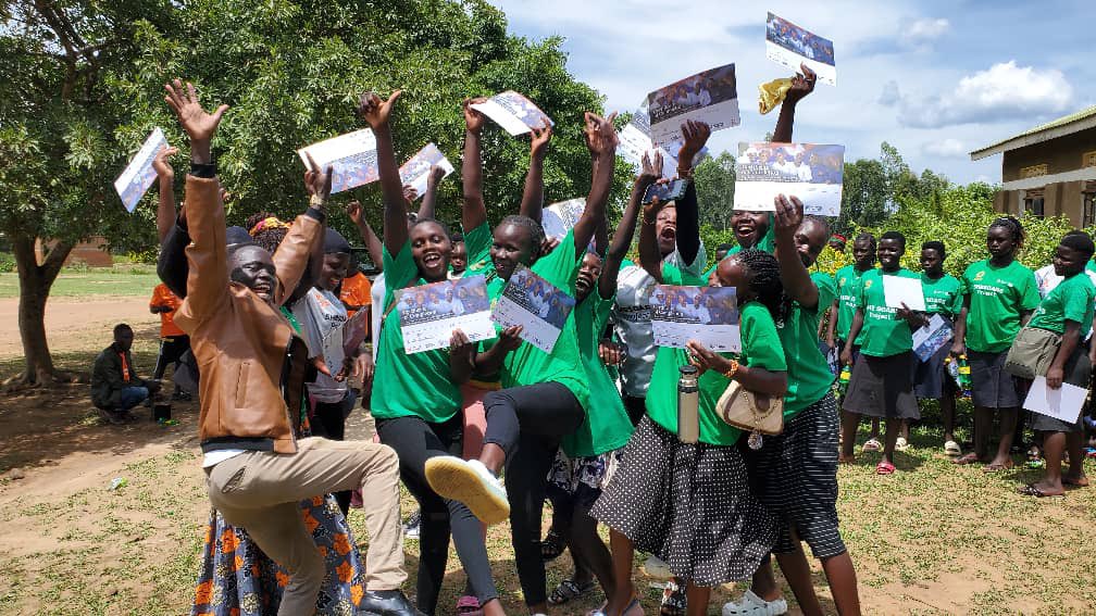 NaguruC's tweet photo. Today in Arua City, we proudly celebrate the group level graduation for the inaugural cohort of ASRH groups in  Pajulu Sub-County! This milestone marks not just the completion of key learning modules but also a transition empowering young people to take independent and advanced roles in SRH initiatives within their communities.

Joined by city and local leaders, we witness this incredible journey of transformation. A huge thanks to the #SHESOARsProject for making this possible!