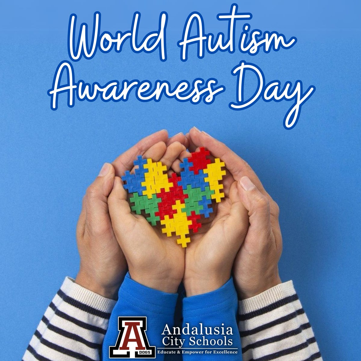💙 Today is Autism Awareness Day 💙 
Join us in spreading kindness, understanding, and acceptance today and every day!  #WeAreAndalusia