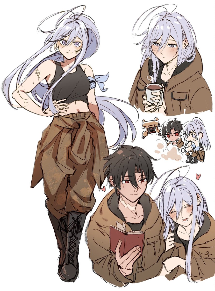 一点想法，，感觉蕾娜要是去了八十六区也是很帅的。。嗯嗯。。