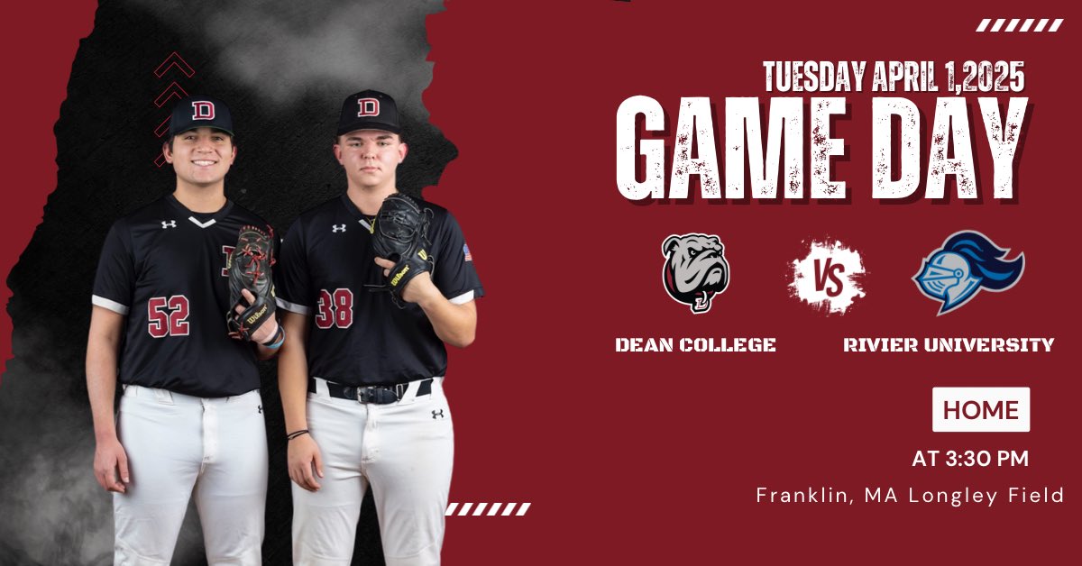 #Dawgs are back in action today at Longley against <a href="/RivierRaiders/">Rivier University Athletics</a>!

🐾🐶
