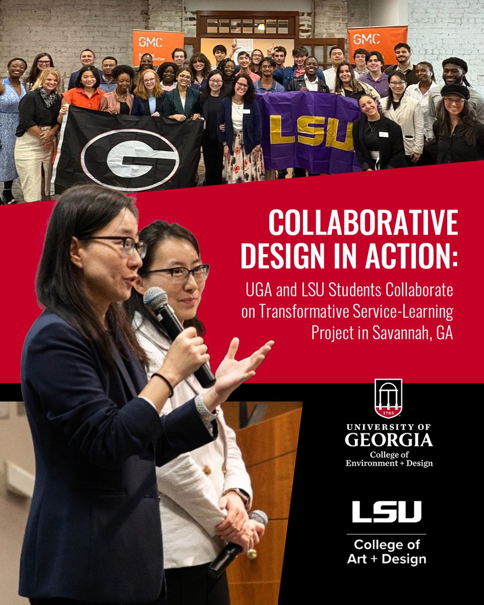 Last semester, UGA and LSU students teamed up for an unforgettable field trip to Savannah, GA, unveiling a bold 367-acre design plan for the city’s future—blending urban innovation, landscape artistry, and climate solutions. Dive into the details &gt;&gt; loom.ly/q5SVy9o