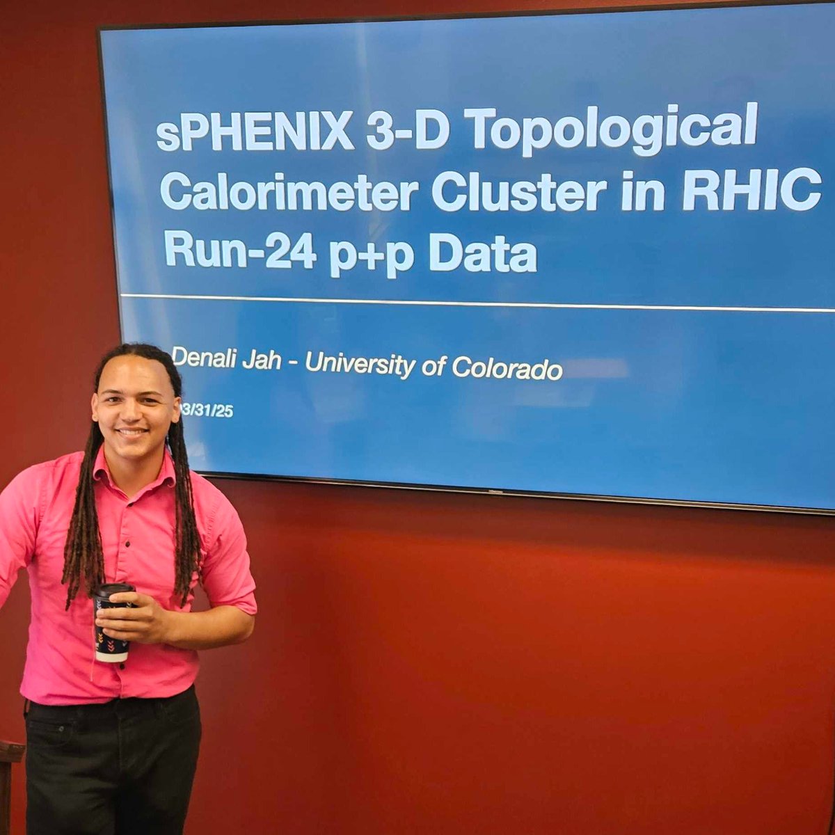 Dennis V. Perepelitsa πΊπ¦πΊπ² (@profdvp) on Twitter photo We have had two exceptional undergraduate researchers working with the <a href="/CUBoulderPhys/">CU Boulder Physics</a> experimental nuclear physics group this year!
Elena Adams and Denali Jah sat data-taking shift at RHIC, wrote their Honors Theses on sPHENIX calorimeter data, and are now visiting grad schools! We have had two exceptional undergraduate researchers working with the <a href="/CUBoulderPhys/">CU Boulder Physics</a> experimental nuclear physics group this year!
Elena Adams and Denali Jah sat data-taking shift at RHIC, wrote their Honors Theses on sPHENIX calorimeter data, and are now visiting grad schools!