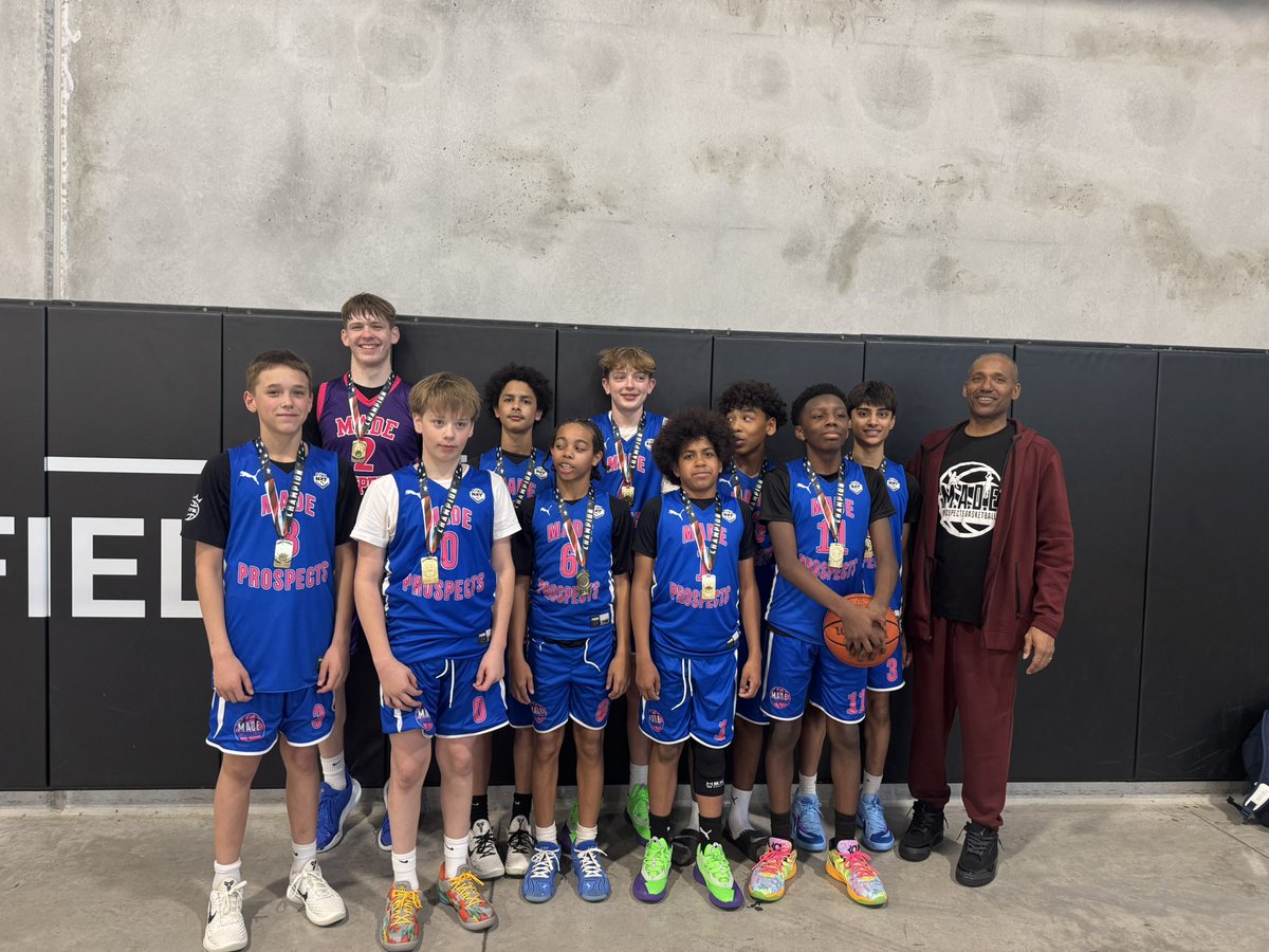 Spring Showcase Champs!!  Made Prospects 7th NxtPro Puma wins 8th division.