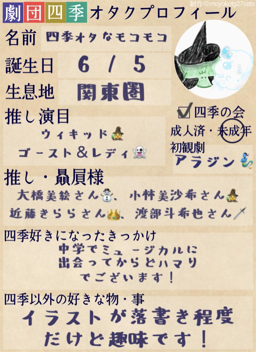 四季オタなモコモコ tweet media