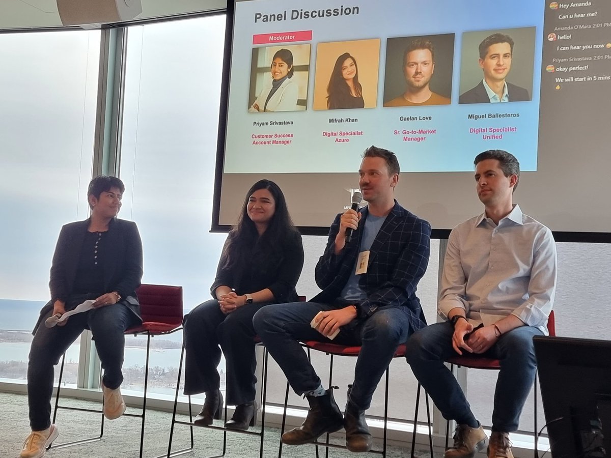 Rotman_RAMS's tweet image. Thank you so much, Microsoft, for hosting us!🫶🏻 It was incredible to meet and connect with the people behind the tools we use every day.