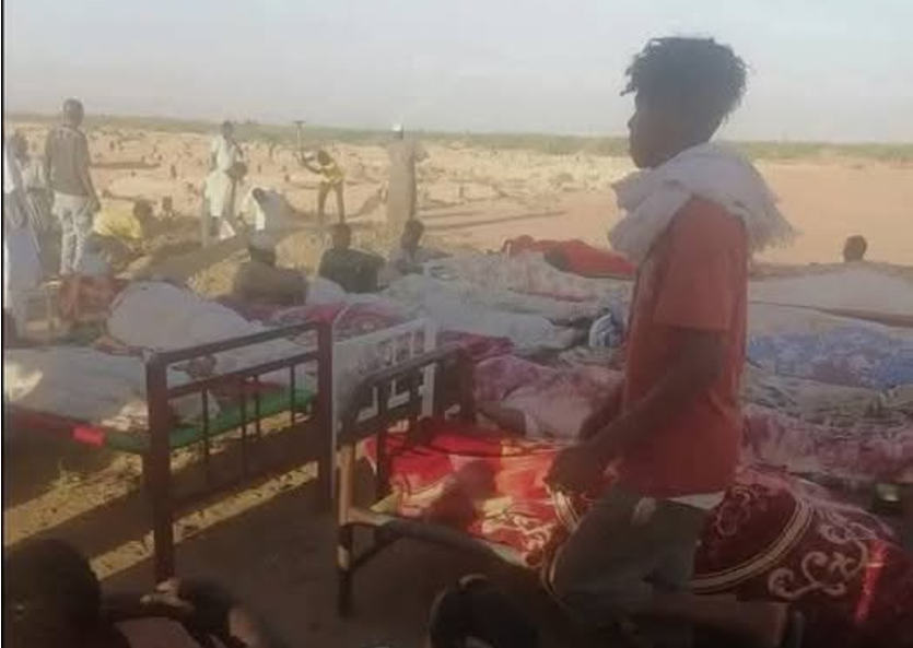 DNforHR's tweet photo. On March 28, 2025, the #RSF launched a devastating attack on Al-Jomou'iya villages south of #Omdurman, resulting in at least 33 civilian deaths and numerous injuries. Survivors recount scenes of chaos and terror as their community came under siege. 

#DNHR condemns this atrocity and calls for international action to ensure accountability and provide urgent aid to the affected families. 

Read the full report here: 
https://t.co/6ZvoSrsmrU