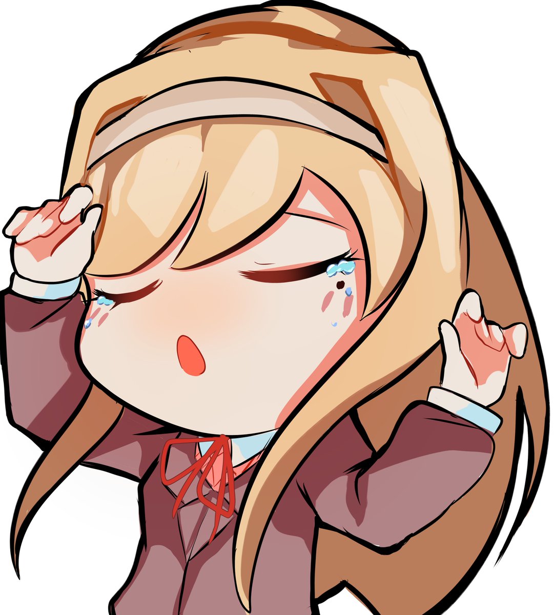 Storyteller_x3's tweet photo. Oh how hard it is to be a beautiful princess (me), trapped in a tower (rolled out of bed) and facing a fiery dragon (sleepy) in a world burning in discord (hungry).

(Art by @Lovender_porple) https://t.co/afwdF5RzER