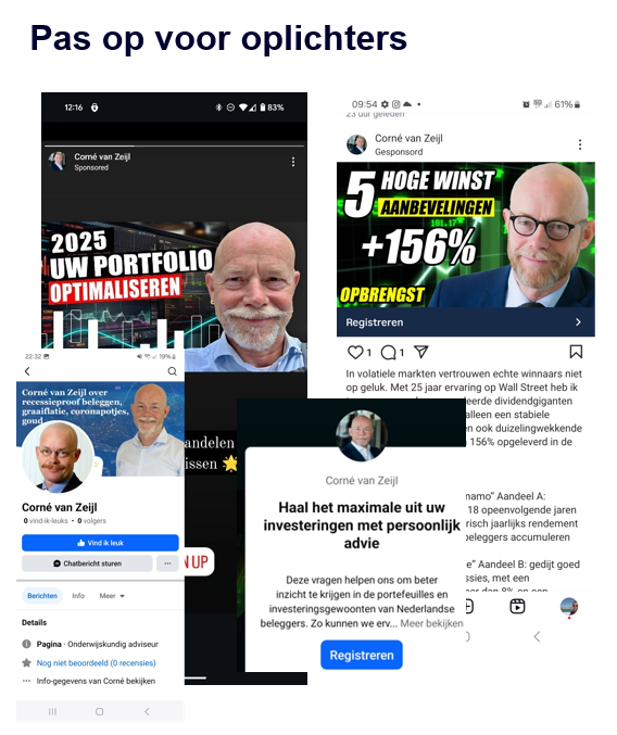 WAARSCHUWING: Als u dit soort oproepen op Instagram of Facebook ziet. Dit zijn oplichters! Ik ben het niet. Ze proberen u over te halen om in bepaalde aandelen te stappen. Een typisch Pump&amp;Dump scheme.