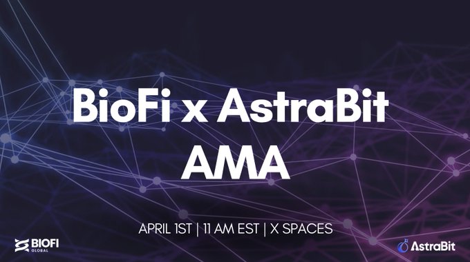 Blockchain AMA Alert! 

Join us for an exciting AMA with AstrabitTrading on Tuesday, April 1st at 11 am EST!  

We’ll explore game-changing partnerships like BitMobileTech &amp; Pick n Pay  and dive into how Astrabit's AstraBlox is simplifying DeFi and making it more accessible for