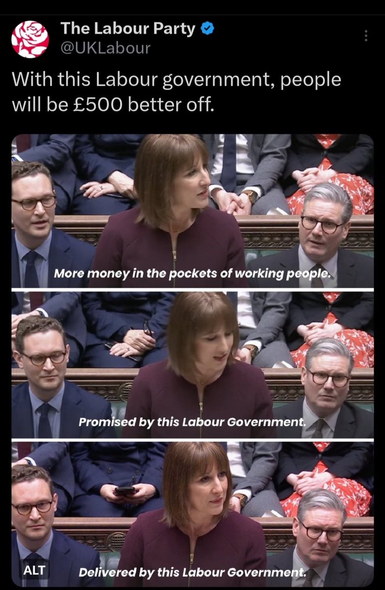 Artemisfornow's tweet photo. LABOUR - Promised you would be £500 better off, so you would vote for them. 

Price increases starting today

🆙 Energy bills 6.4% 
🆙 Rent 4% ave
🆙 Water bills 26% (England& Wales)
🆙 Food 4.9%
🆙 Rail fares 4.6%
🆙 Vodafone 11.7%
🆙 Sky broadband 6.2%
🆙 Virgin Media 7.5%
🆙 Sky Mobile 9%
🆙 Netflix 18.2% (Standard plan)
🆙 BBC propaganda fee 2.95% 
���� Company car tax 8% (average)
🆙 Council tax 5-10% 
🆙 Animal feed 7.3% 
🆙 Rightmove fees (estate agents) 18% 
🆙 Car insurance expected 6%
🆙 Air Passenger Duty:8% short haul
🆙 Car tax 5.6% 
🆙 Pet food 4.9% 
🆙 Stamp Duty Land Tax up to 100% increase (nil-rate band dropping from £250k to £125k

Was it misinformation or disinformation when they said you would be £500 better off?  ‼️