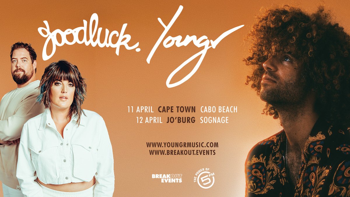Get ready for an electrifying experience!  <a href="/Youngr/">Youngr</a>, the dynamic musician is bringing his unforgettable live show to South Africa in April 2025! 🔥

The best part? We are giving away tickets for you and 4 friends, all you need to do is mention the friends you want to tag along