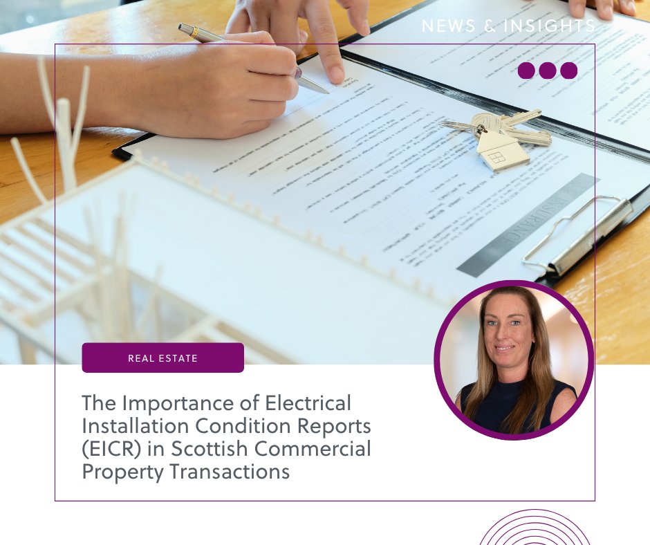 An EICR ensures safety, helps you avoid unexpected repair costs, and even improves your chances of securing insurance. It’s a crucial part of due diligence that can increase negotiation power.

Jennifer Davidson from our Real Estate team explains more: gilsongray.co.uk/blog/importanc…