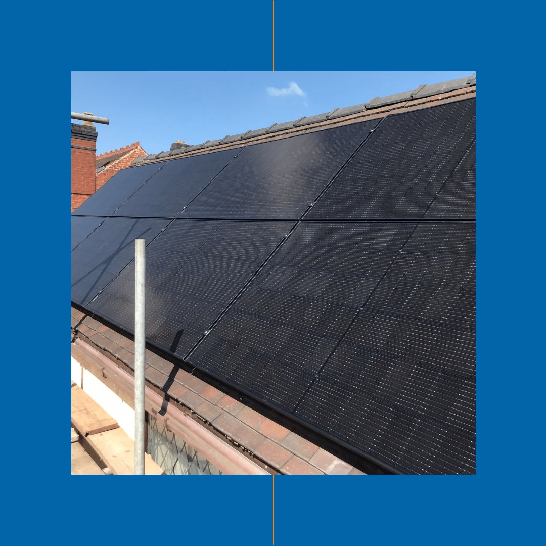 Harness the power of the sun! ☀️ Our team has successfully installed a new solar panel system. This sustainable solution will help them reduce their energy costs and their carbon footprint. #SolarPower #Renewables #SustainableEnergy #NorthernGasHeating