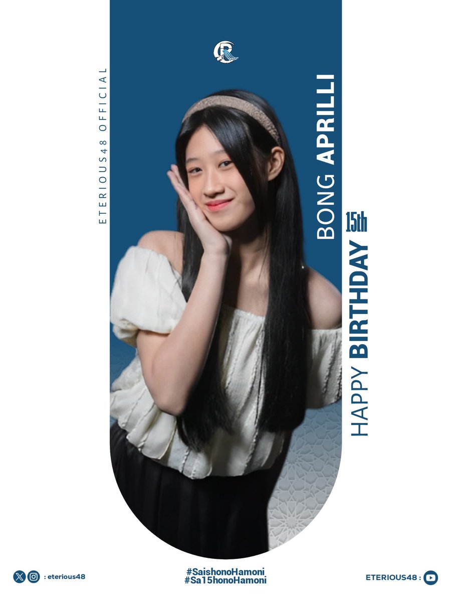 eterious48's tweet photo. May the light of the candles enlighten your life for the rest of the days.✨💕 God bless you on your birthday. Wish you all the best! My heartiest wishes to you on your birthday💖 Happy Birthday! 
#saishonohamoni #sa15honohamoni #rillyjkt48 #jkt48 #eterious48 #eterious48ofc https://t.co/VxDzYVt7IY