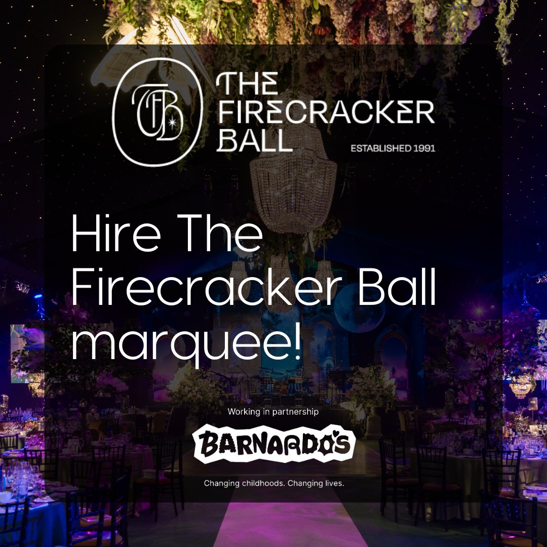 ✨ NEW for 2025 – Host Your Own Event in the Firecracker Ball Marquee! ✨
 
This year, you can hire the stunning Firecracker Ball marquee at Rudding Park, for your corporate Christmas party or private celebration either before or after the Ball!