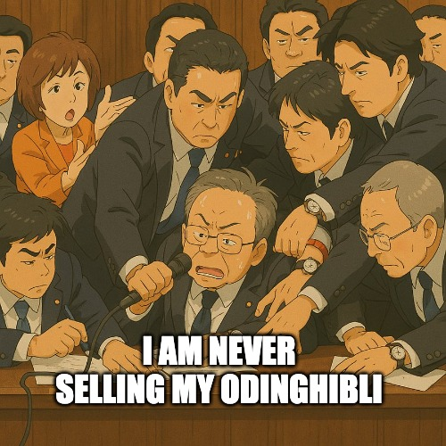 Another day to keep having fun
Improving OdinGhibli Website 
Enjoying a sunny day ☀️

DEV STILL HERE DEV NOT SELLING
