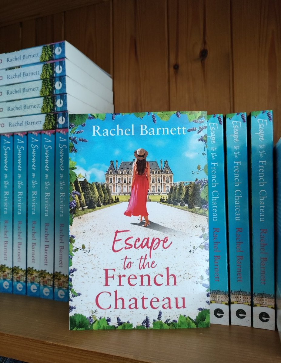 Rachel Barnett (@laura_r_leeson) on Twitter photo The sun is still shining and we're officially on Summer Time - get an extra dose of serotonin by losing yourself in a summery book...like this one! And who wouldn't like to Escape to the French Chateau? I know I would
#tuesnews <a href="/RNAtweets/">Romantic Novelists' Association</a>
<a href="/emblabooks/">Embla Books</a> amzn.eu/d/aQomlKK The sun is still shining and we're officially on Summer Time - get an extra dose of serotonin by losing yourself in a summery book...like this one! And who wouldn't like to Escape to the French Chateau? I know I would
#tuesnews <a href="/RNAtweets/">Romantic Novelists' Association</a>
<a href="/emblabooks/">Embla Books</a> amzn.eu/d/aQomlKK