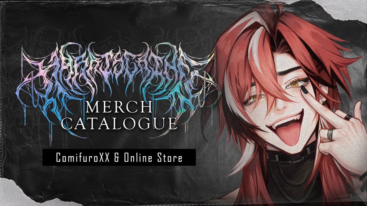 HarrisCainee's tweet photo. Harris Caine Q2 Merch Catalogue ⛓️
#ComifuroXX & Online Store

!!LIMITED ITEMS ONLY!!
CF: 24-25 Mei - AKA Virtual Booth
Shopee: 7 April - Link in bio 🤓