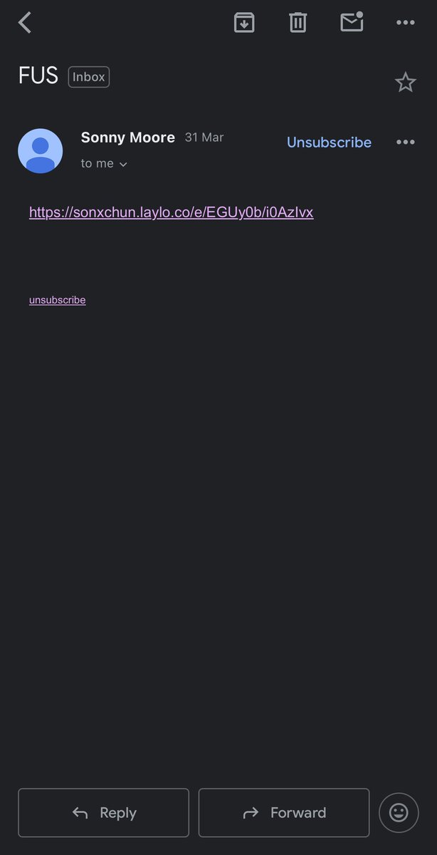 anothersigma0x's tweet photo. imagine waking up to a @Skrillex email.

sir you goated, thanks for the album.

FUS https://t.co/ejNRueFiOJ