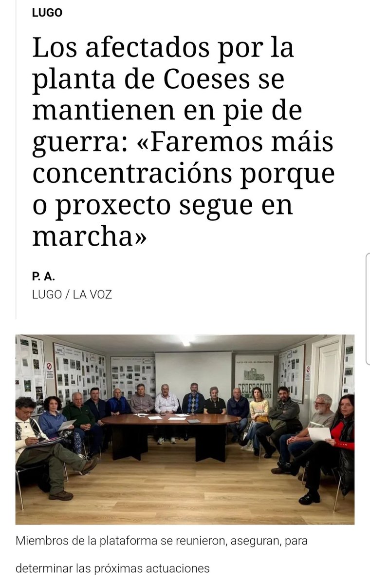 ecoloxistaslugo's tweet image. Tras ese informe desfavorable da #ConfederaciónHidrográfica, quizais a xente pense que o #proxecto non segue en marcha, pero non é así. 
É necesario #informar de que A EMPRESA NON RENUNCIA AO PROXECTO, e que a #loitasocial 💪 non rematou
#BiometanoLugoNon

lavozdegalicia.es/noticia/lugo/2…