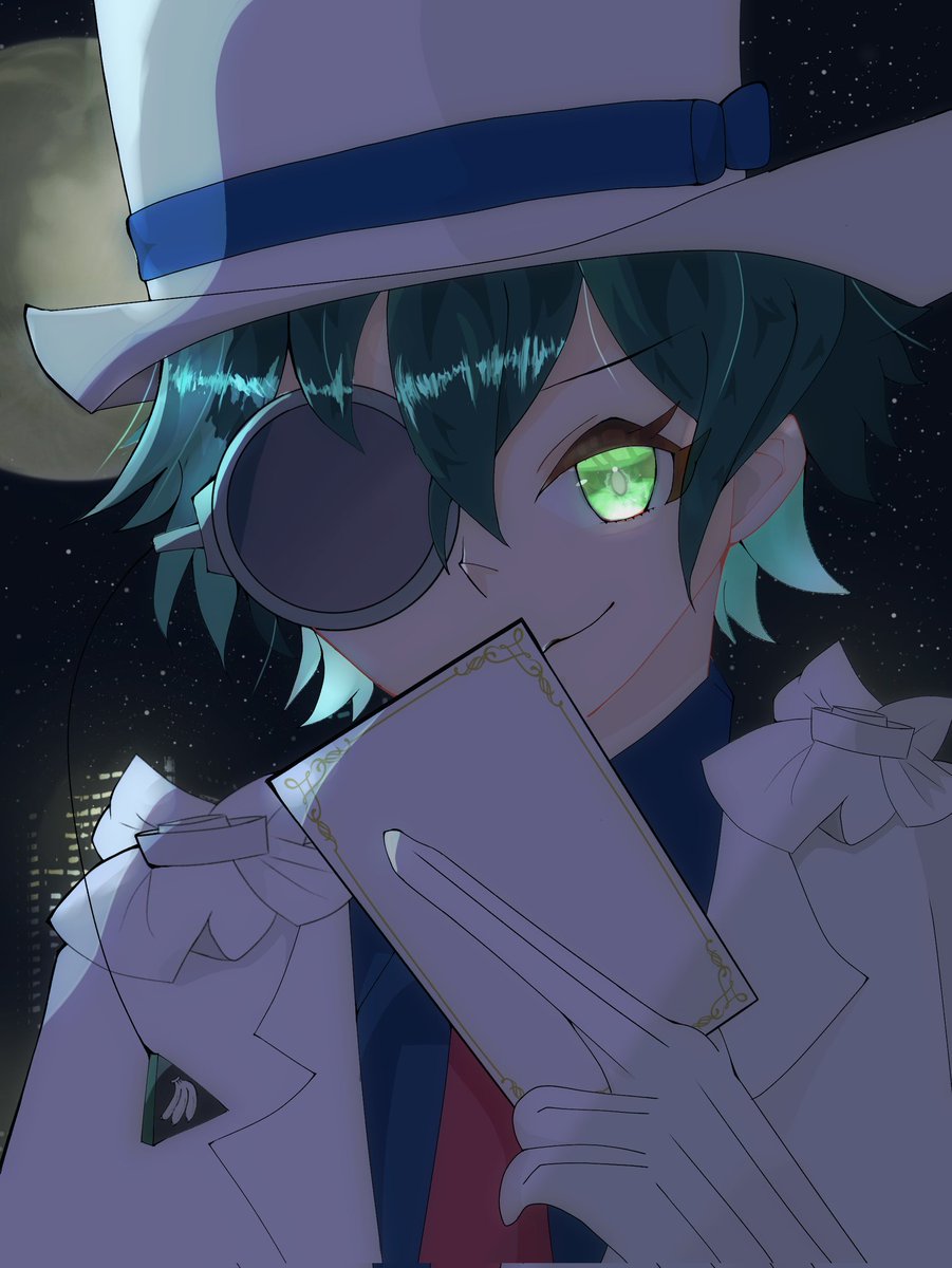 久々に絵描いた！
怪盗おんりーﾁｬﾝ🎩🍌
 #はよ見ろやあ