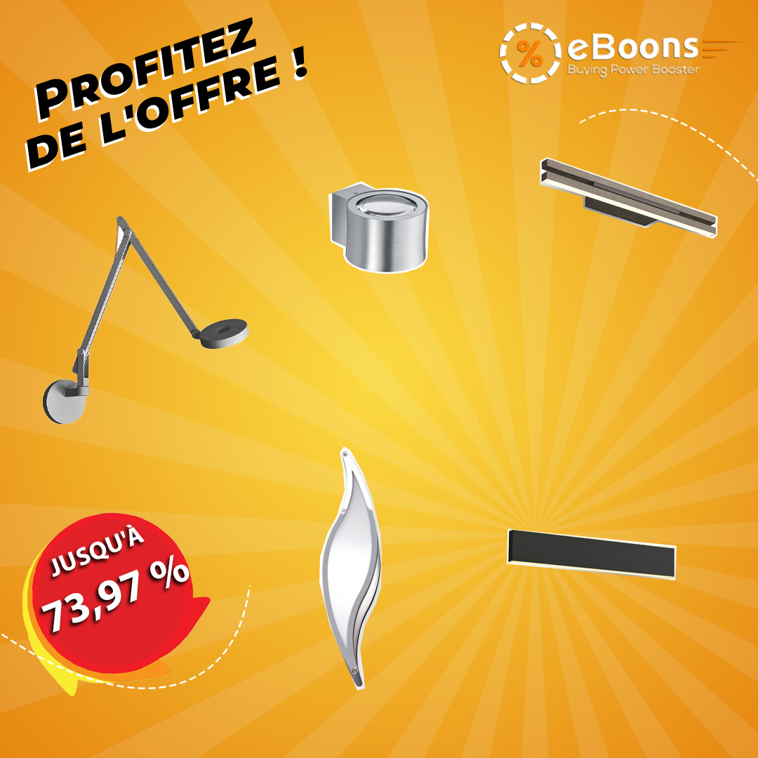 eboons_ch's tweet image. ✨Economisez jusqu'à 73,97% sur une gamme d'appliques murales chez @Lichtbox💇‍♂️💥✨

🕒 📅  Offres valables jusqu'au 04/04/2025.

👉 Voir l'offre: 
eboons.ch/bon-plan/econo…

#Lichtbox #BonsPlansSuisse #ÉclairageDesign #PromoExclu #swiss #switzerland #schweiz #bern