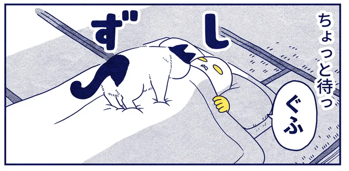 やわらかいところに上手に乗ってくるやつ 
