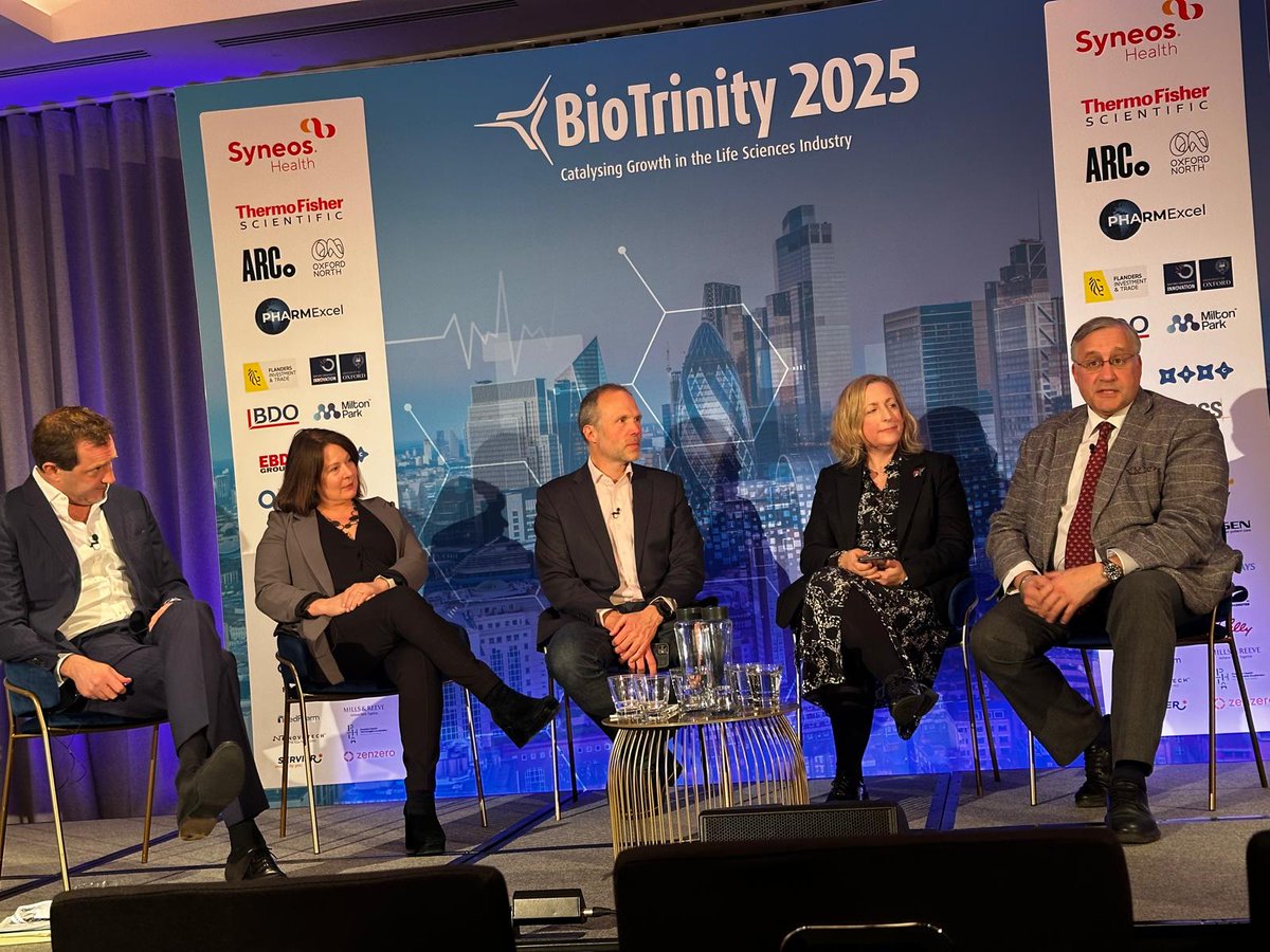 PHTA_Ltd's tweet image. This morning at @OBN_UK&apos;s #BioTrinity event in London - our CEO @gino_prof is live now on the first panel &quot;An insight into the macro environmental factors impacting your business&quot; 📸 @uob_be