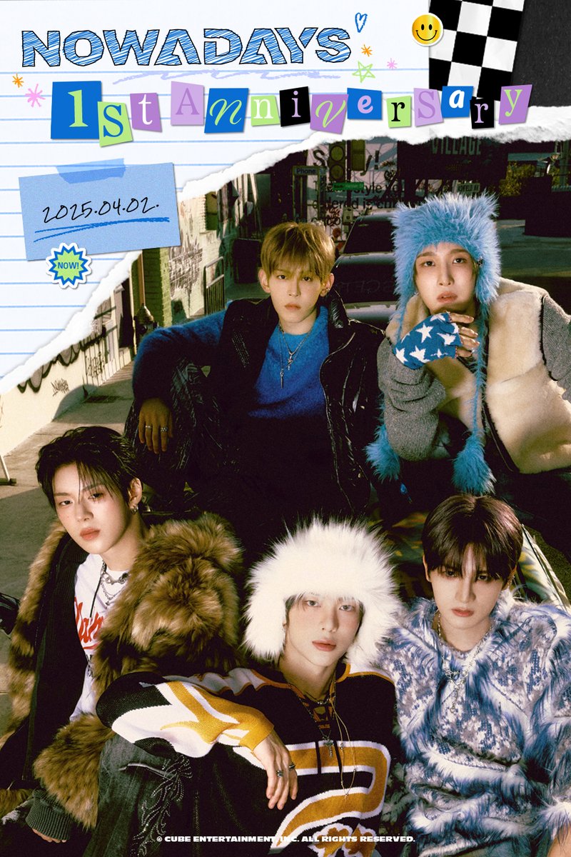 [🎂] NOWADAYS 1st ANNIVERSARY 

함께 해줘서 고마워요 데이앤! 🎉

#NOWADAYS #나우어데이즈 
#NOWADAYS_1st_Anniversary
#1st_NOW_B_DAYS