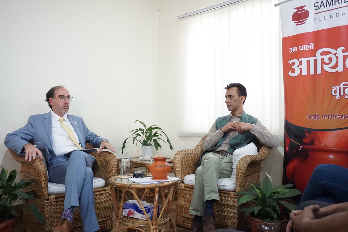 SamriddhiTPF's tweet image. Robert Alt, the president and chief executive officer of The Buckeye Institute is here with us, sharing his opinion on 'What Public Policy Advocates Can Learn from Mountain Climbing'.