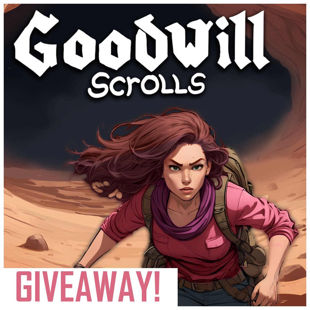 Goodwill Scrolls is now on #Xbox  and the #MicrosoftStore! We're giving away a copy!🎉 
🤔How to participate: 
✅Follow us, retweet and like this post.
🎊For every 25 retweets, another winner!  
Valid from 04/01/25 to 04/07/25.    
#Xbox #GIVEAWAY