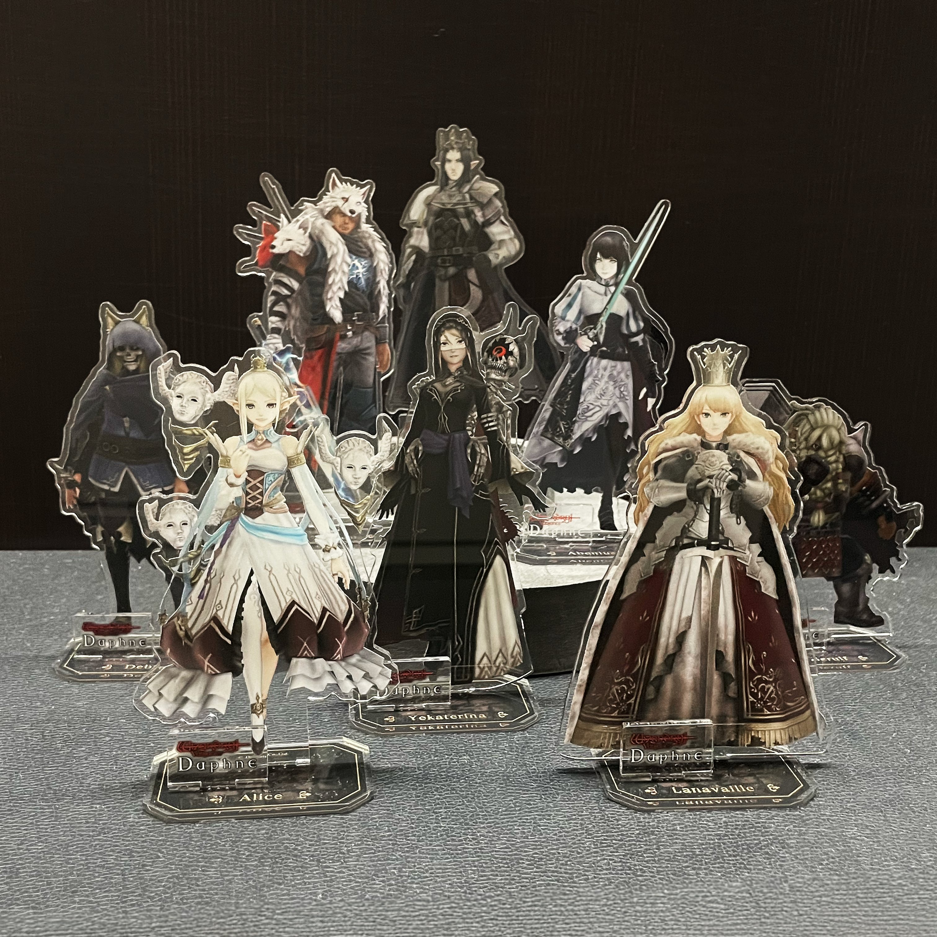 このすば　伝説の冒険者パーティ　アクスタ このすば 伝説の冒険者パーティーアクリルスタンド全種 - ゲーム