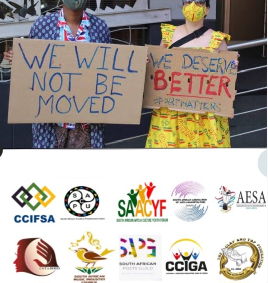 Artists are demanding ANSWERS from Minister <a href="/GaytonMcK/">Gayton McKenzie</a> and <a href="/SportArtsCultur/">Department of Sport, Arts and Culture</a>  concerning MGE Applications submitted in January 2025. 
#Mzansigoldeneconomy
#Artistsdemandanswers
#GytonMcKenzie
<a href="/ChrisExcel102/">ChrisExcel</a> <a href="/Radio702/">702</a> <a href="/eNCA/">eNCA</a> <a href="/SABCNews/">SABC News</a> <a href="/News24/">News24 🇿🇦</a> <a href="/NewsroomAfrica1/">Newsroom Africa</a>