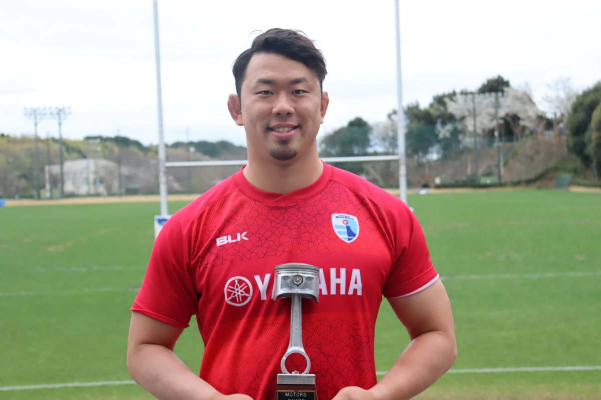 bluerevs's tweet photo. 各節毎にメンバーとノンメンバーを1名ずつチーム内で表彰する"Team Man of the Match"と"Motors Award"
<第13節>
"Team Man of the Match" #ショーン・ヴェーテー
”Motors Award” #三浦駿平
メンバーもモーターズも #B1NDandTRY
#OneStepAhead #静岡ブルーレヴズ #RevsStyle #レヴニスタ #静岡 #磐田 #ヤマハスタジアム #ラグビー #ラグビーのある生活 #リーグワン #shizuoka #rugby #bluerevs #leagueone