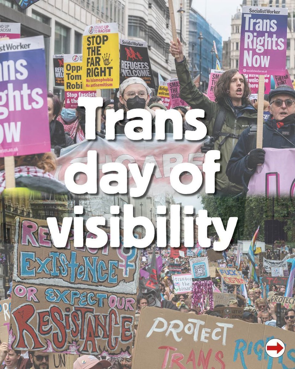 OxSwp's tweet image. 📚 "Transgender resistance: socialism and the fight for trans liberation" by Laura Miles
Available at @bookmarksthesocialistbookshop

#TransDayOfVisibility #transrightsnow #ProtectTransHealth #transhealthcaresaveslives #dumptrump #fuckwesstreeting  #dropthepubertyblockersban