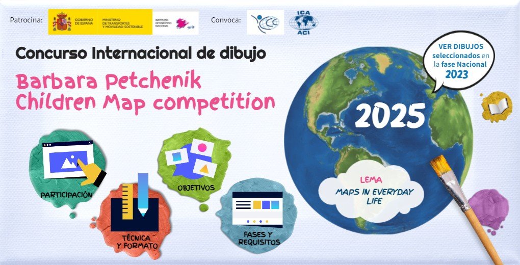 🌍Realiza una representación creativa del mundo con tus alumn@s y participa en el Concurso de dibujo «Barbara Petchenik 2025»🎨🖌️
🏫Pueden participar #centros escolares y participantes individuales

Toda la info👇
ign.es/web/ign/portal… 
#BarbaraPetchenik #ChildrenMapCompetition