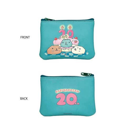 「#カピバラさん PUフラットポーチ2個セットが新登場#カピバラさん20th デザ」|カピバラさん【公式】のイラスト