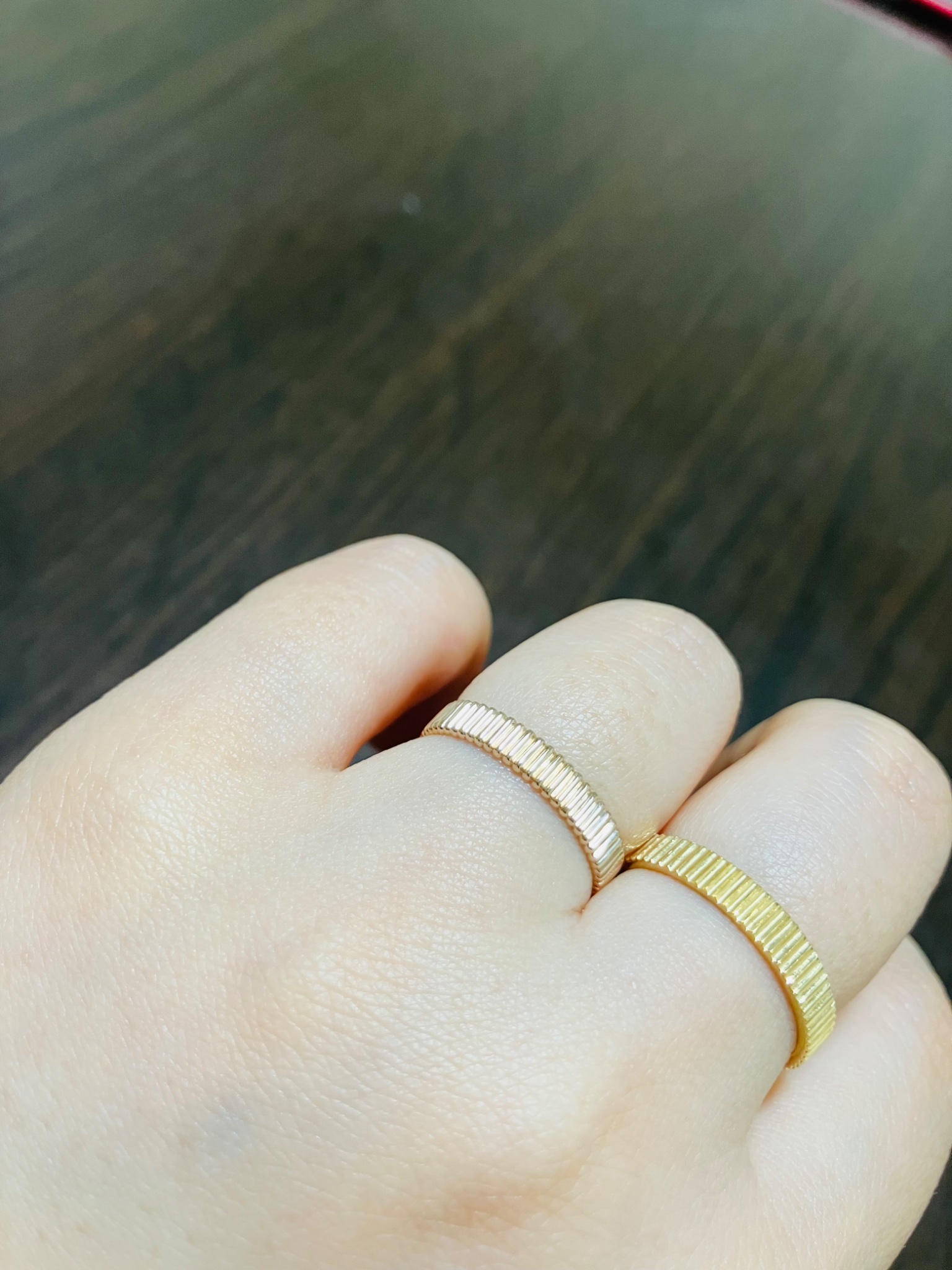 オレフィーチェ シャルロットPG K18/Pt「グレイス」リング