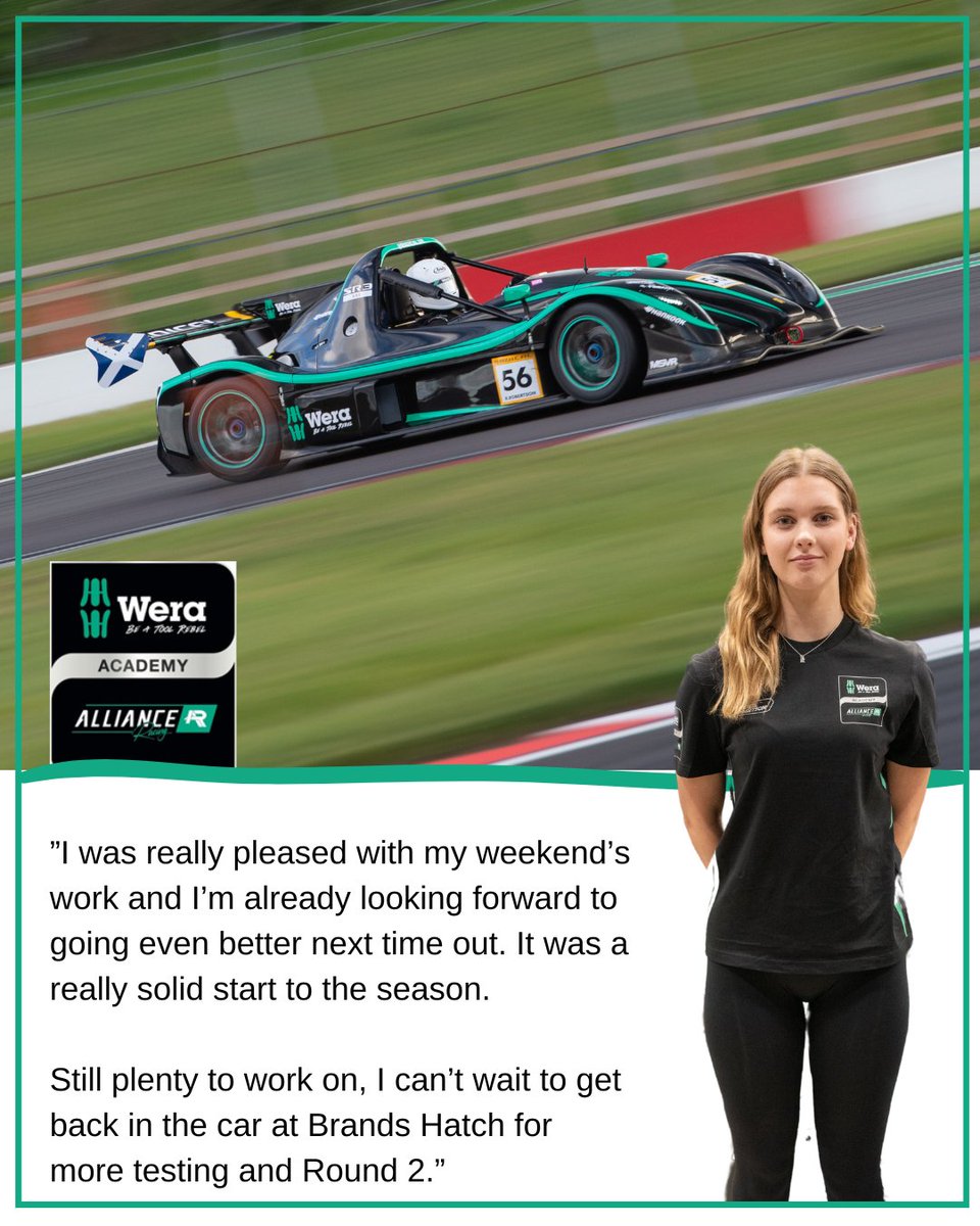 Alliance Racing (@allianceraceuk) on Twitter photo ๐๐๐๐ ๐๐๐๐๐๐๐๐ ๐๐๐๐๐๐ ๐๐๐๐๐๐๐ ๐๐๐๐ - Rachel Robertson - Race Report
Rachel Robertson had a strong car racing debut this weekend at Donington Park, competing in Round 1 of the Radical Cup UK with the Radical Racing Rebels.
alliance-racing.com/rachel-robertsโฆ ๐๐๐๐ ๐๐๐๐๐๐๐๐ ๐๐๐๐๐๐ ๐๐๐๐๐๐๐ ๐๐๐๐ - Rachel Robertson - Race Report
Rachel Robertson had a strong car racing debut this weekend at Donington Park, competing in Round 1 of the Radical Cup UK with the Radical Racing Rebels.
alliance-racing.com/rachel-robertsโฆ