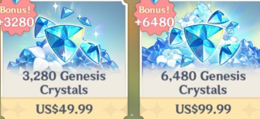 skirkreeyn's tweet photo. 50$ and 100$ genesis crystals pack giveaway 

2 winners

rules: 
follow me w notifs
rt this post 

ends in a few days, the winners will buy me the gc. #genshintwt #genshingiveaway #genshinimpact https://t.co/ZcdfyjZkTX