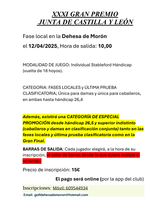GOLF_DEHESA_DE_MORON (@golfmoron) on Twitter photo 